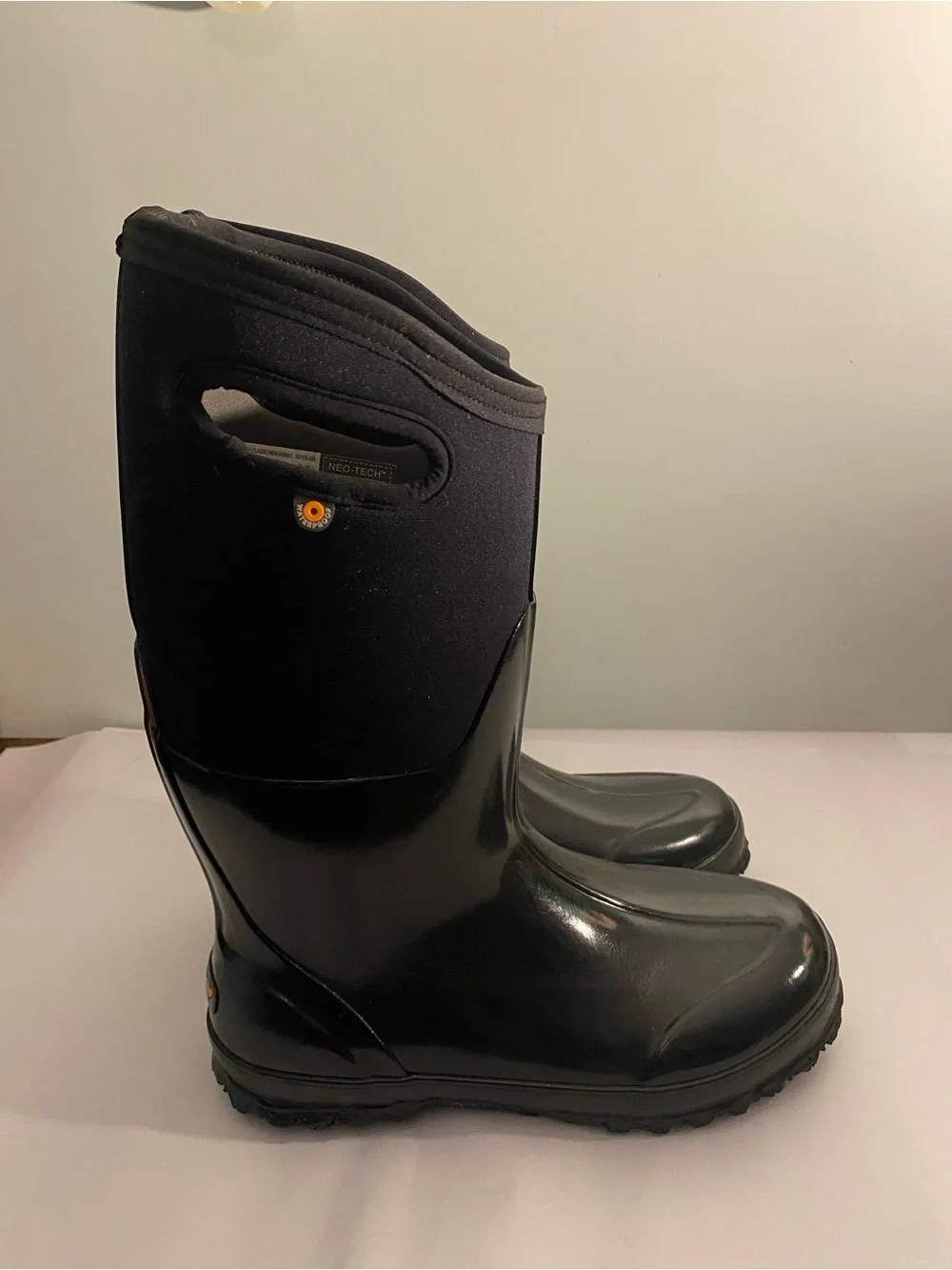 Boggs Black Waterproof Rain/Work Boots